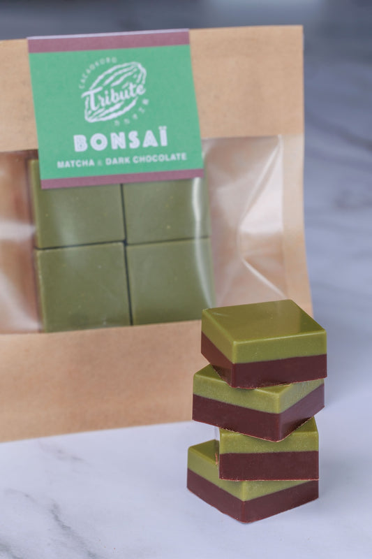 BONSAÏ(抹茶&ダークチョコレート)4個