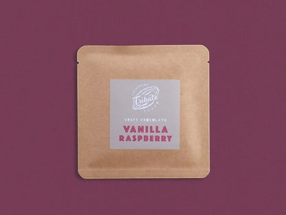 CACAOKOBO TRIBUTE Vanilla Raspberry Chocolate Bar