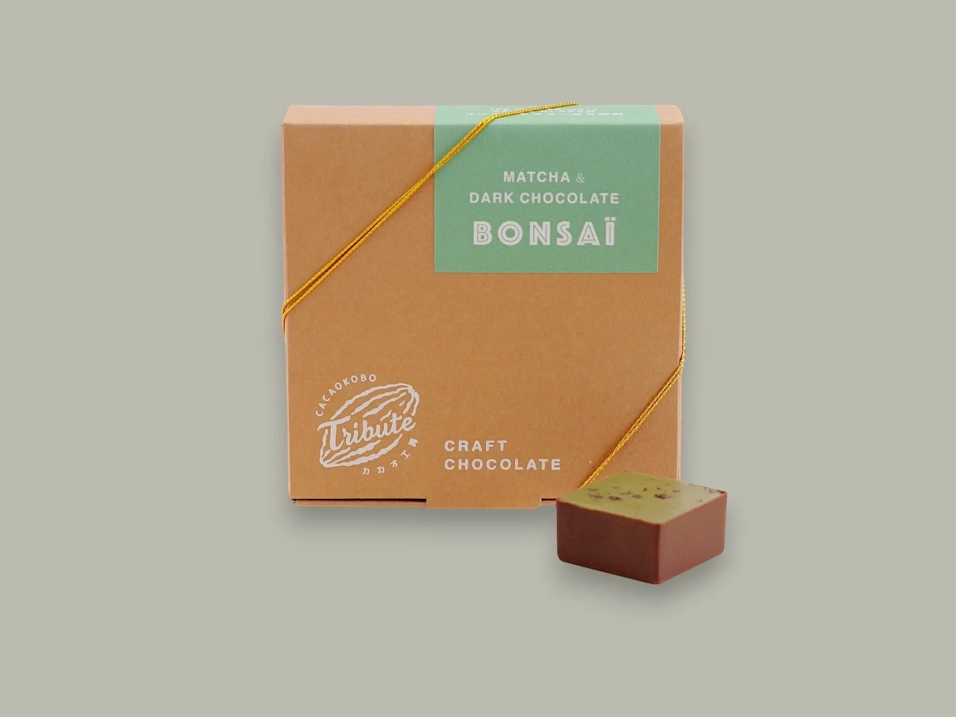 CACAOKOBO TRIBUTE BONSAI Matcha & Dark Chocolate