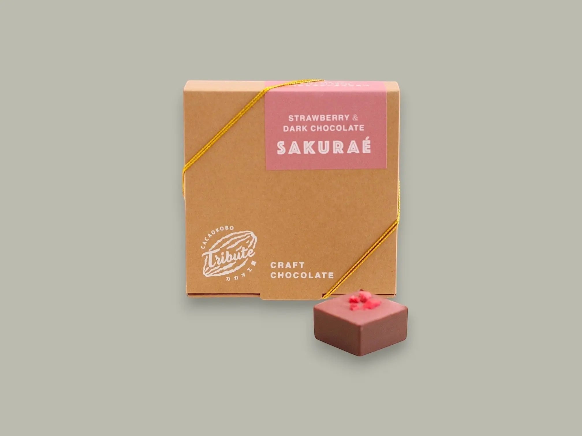 SAKURAÉ いちごとダークチョコレート Strawberry & Dark Chocolate