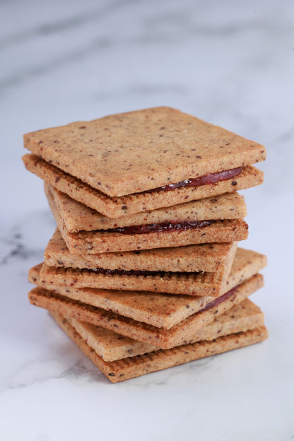 イチジク・カカオハスクサブレ・サンドイッチ・クッキー