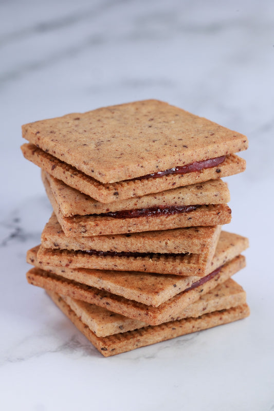 イチジク・カカオハスクサブレ・サンドイッチ・クッキー